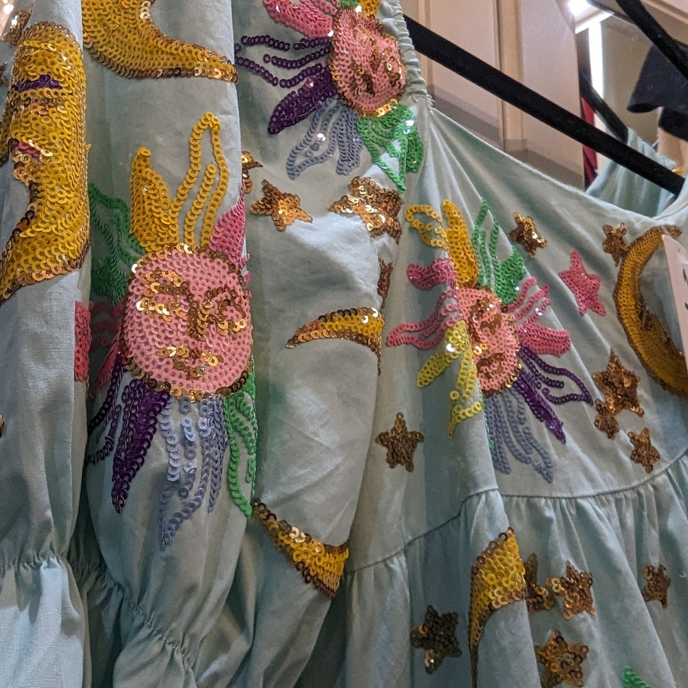 Queen of Sparkles Sun & Moon dress NEW WITH TAGS